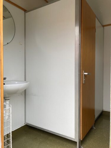 Großer WC-Wagen Waschbecken